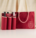 DOMAINE CURRY WINE BOTTLE TOTE