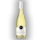 Bottle of Kim Crawford Alcohol Removed Sauvignon Blanc on a gray background