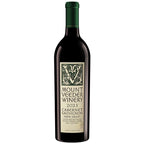 Mount Veeder Winery 2023 Napa Valley Cabernet Sauvignon bottle with 50th anniversary label 