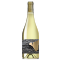 Friction Viognier wine bottle on a blank background