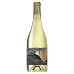 Friction Viognier wine bottle on a blank background