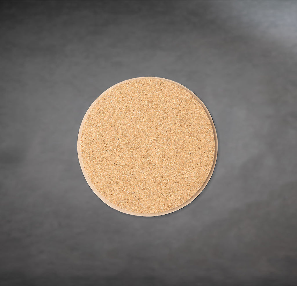 The Prisoner Leather Coaster