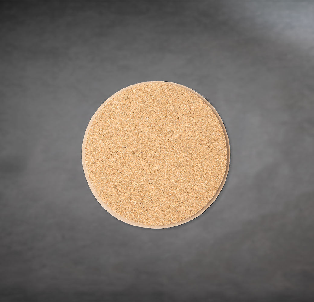 The Prisoner Leather Coaster