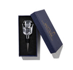 Robert Mondavi Winery Optical Crystal Wine Stopper + Box