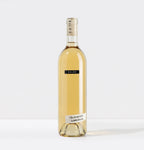 SALDO Falanghina orange skin contact wine bottle on white background