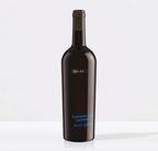 Bottle of Saldo Bavarian Lion Vineyard Petite Sirah on a white background