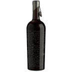 A bottle of The Prisoner Derange Red Blend Napa Valley with a black capsule, featuring white handwritten-style hashmarks printed all over the body and a small hanging tag near the seal, shown on a plain white background.