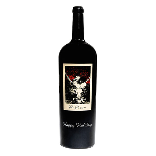 ETCHED HAPPY HOLIDAYS 2023 THE PRISONER RED BLEND 1.5L
