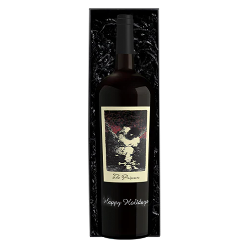 ETCHED HAPPY HOLIDAYS 2019 THE PRISONER RED BLEND 1.5L GIFT SET