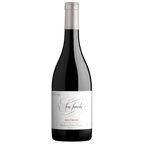 Bottle of Sea Smoke Southing Pinot Noir on a white background.