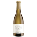 Bottle of Sea Smoke Chardonnay on a white background.