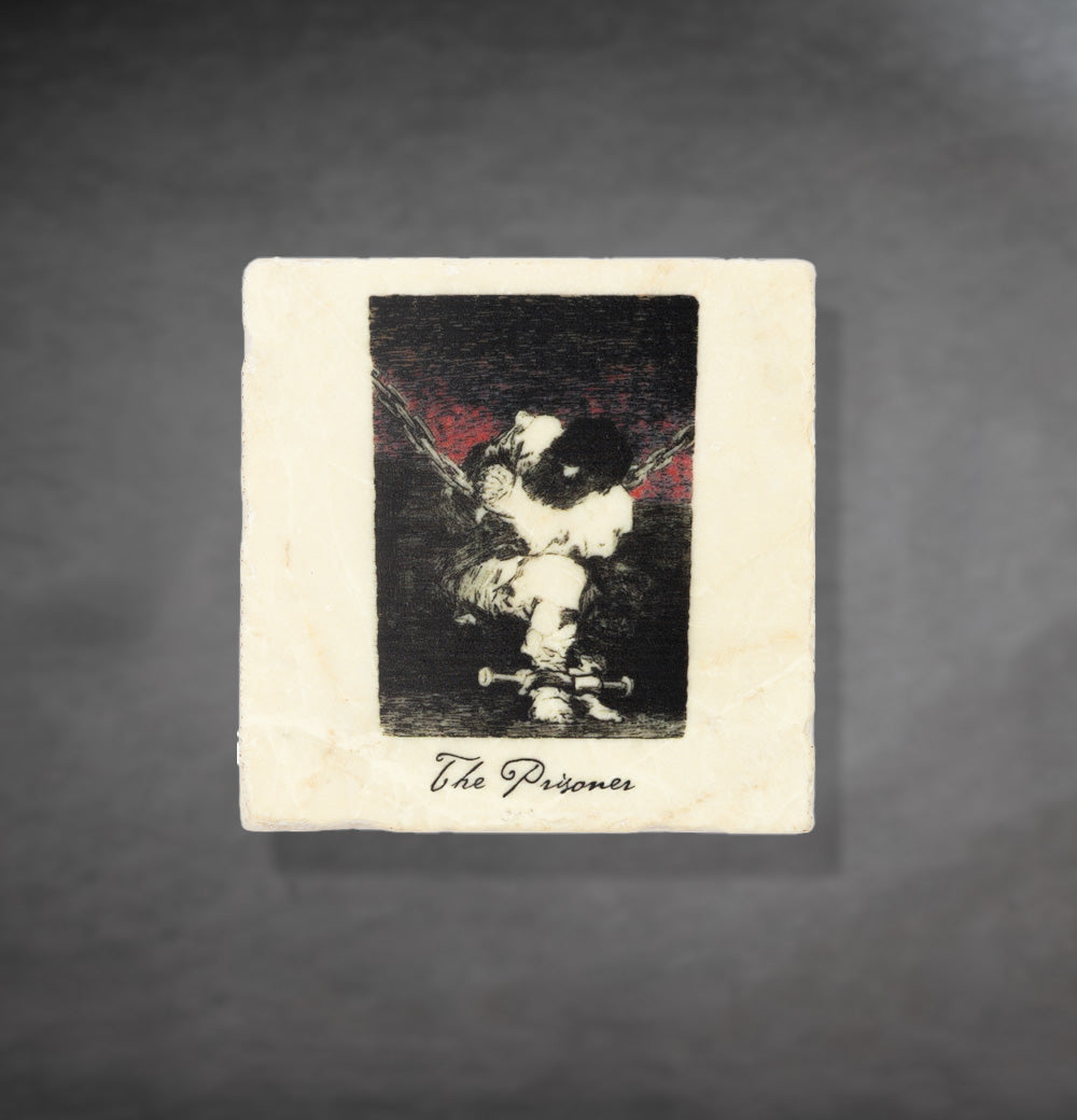 The Prisoner Marble Coasters