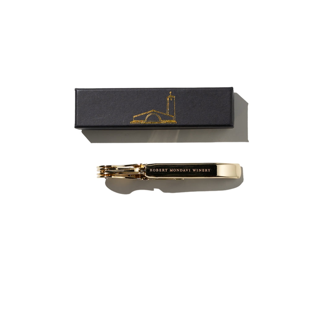 Robert Mondavi Winery Luxury Gold Corkscrew with Black Box