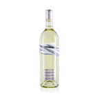 Blindfold Sauvignon Blanc wine bottle on a blank white background