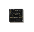 Robert Mondavi Winery Black and Gold Marble Coasters