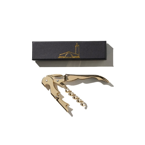 Robert Mondavi Winery Luxury Gold Corkscrew with Black Box
