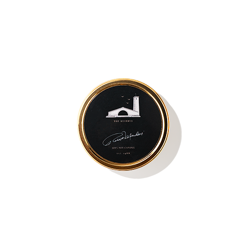 Robert Mondavi Winery Travel Size Black Candle French Oak