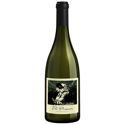A Bottle Of 2022 The Prisoner Chardonnay Carneros Wine On A Transparent Background